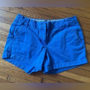 J Crew chino shorts. Women’s size 6